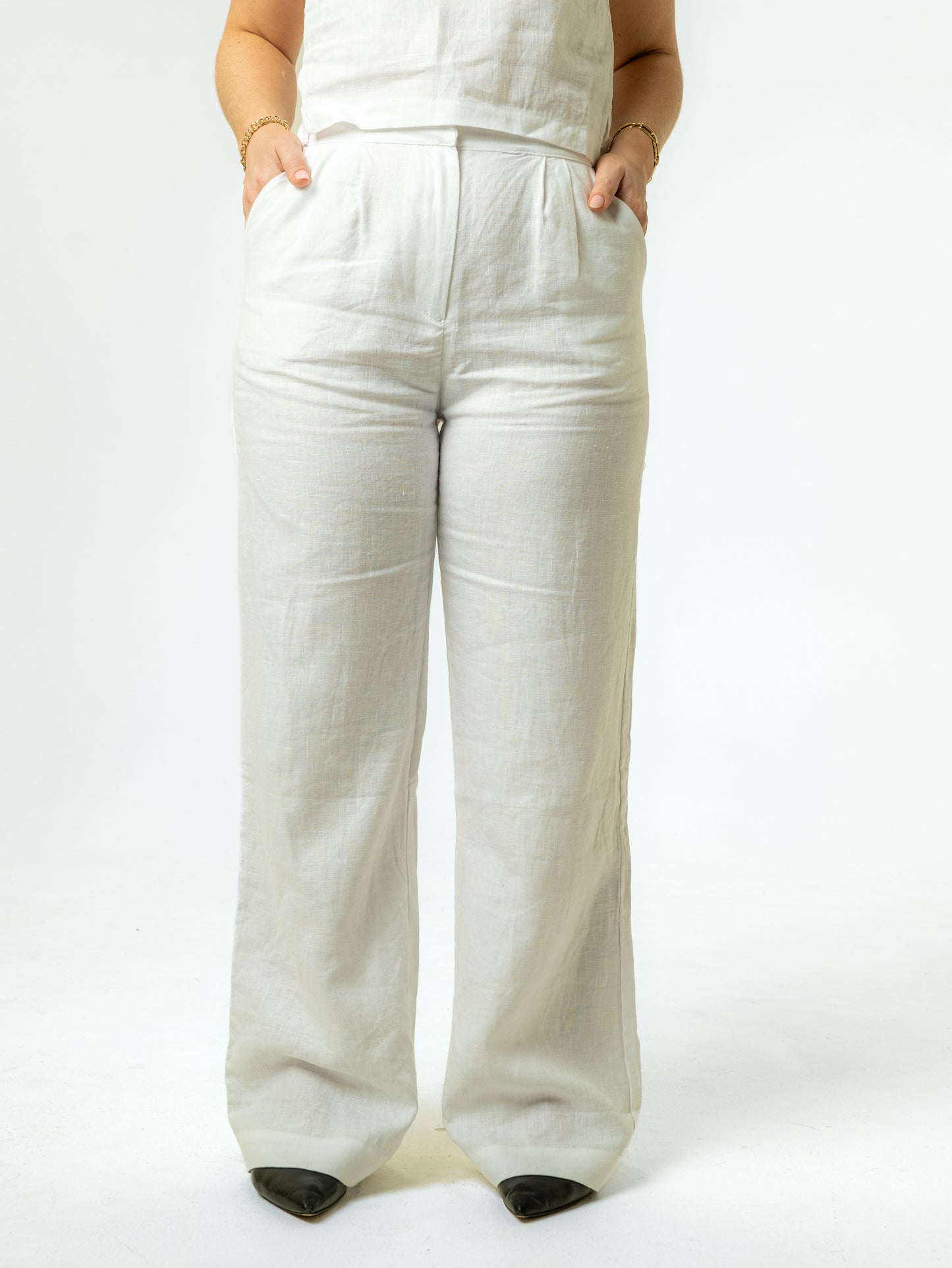 The Elle Linen Trouser Pant