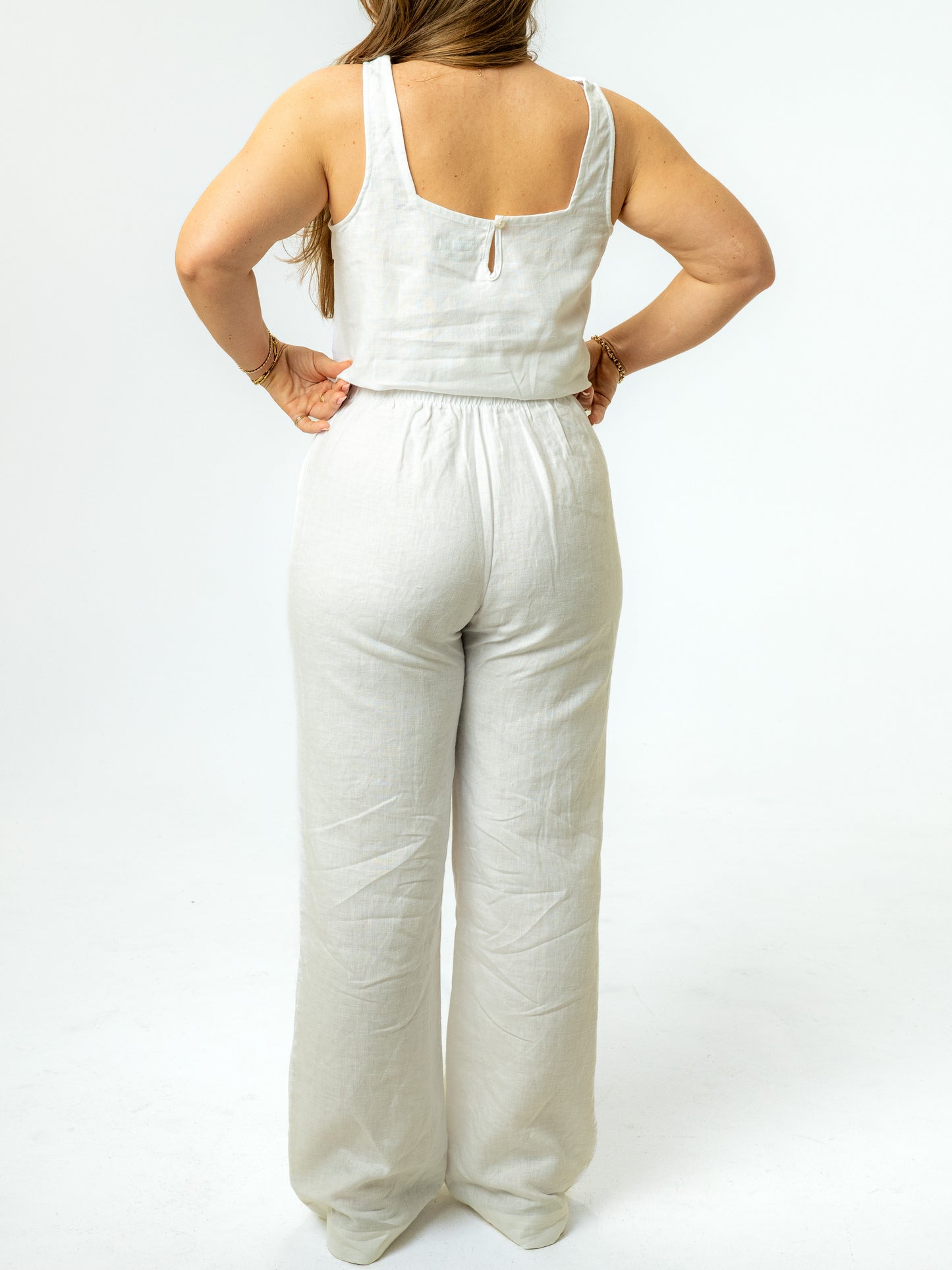 The Elle Linen Trouser Pant