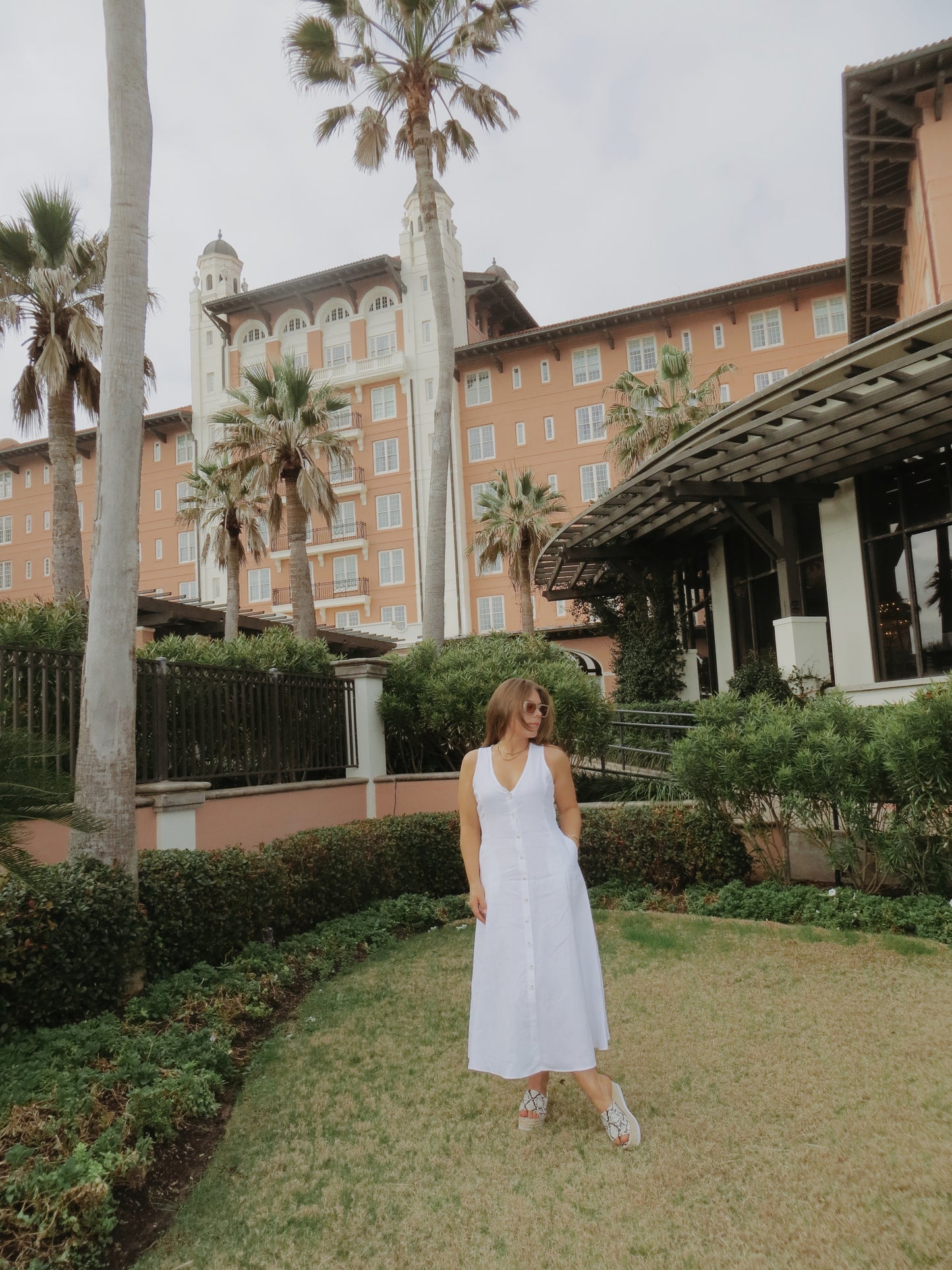 The Chelsea Linen Midi Dress