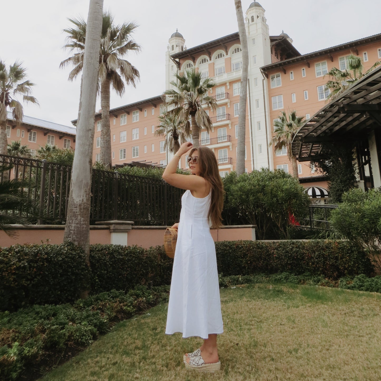 The Chelsea Linen Midi Dress
